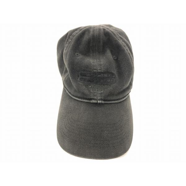 バレンシアガ BB ヴィンテージ加工 ロゴ アイコン キャップ 704105 バレンシアガ BALENCIAGA ヴィンテージ加工 刺繍ロゴキャップ BB Paris