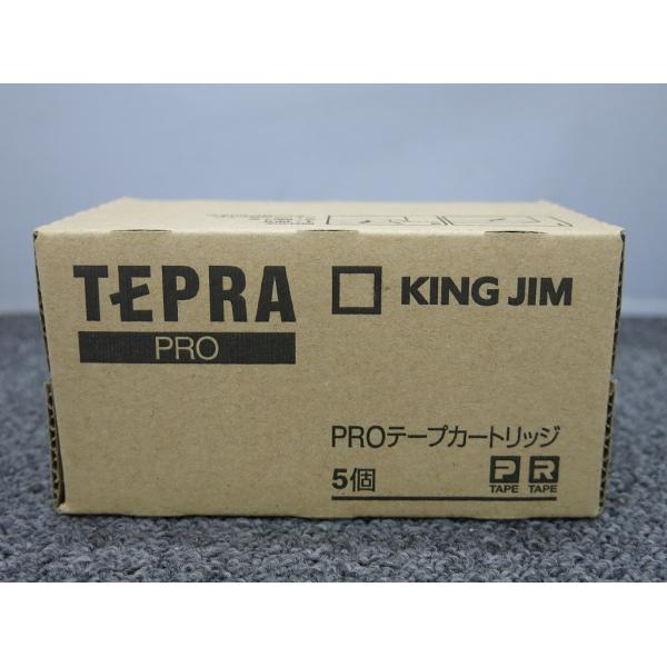 【未使用・未開封】 キングジム KINGJIM TEPRA PROテープ 6mm 青ラベル/黒文字 テープ長 8m巻 SC6B 5本パック