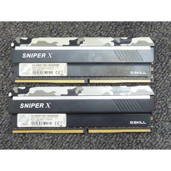 ジースキル G.Skill DDR4 DIMM 16GB (8GB x 2枚組) F4-3600C19D