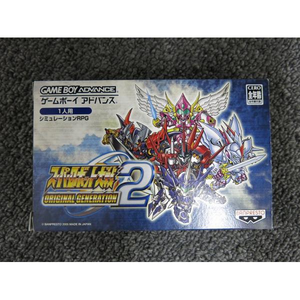 バンプレスト BANPRESTO GBAソフト スーパーロボット大戦2 オリジナル