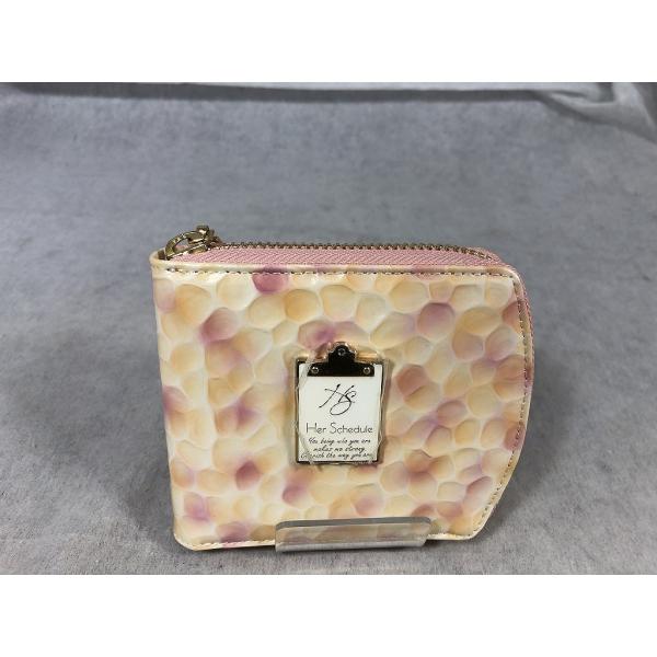 ハースケジュール Her Schedule 二つ折り財布 ピンク系 : ワットマン