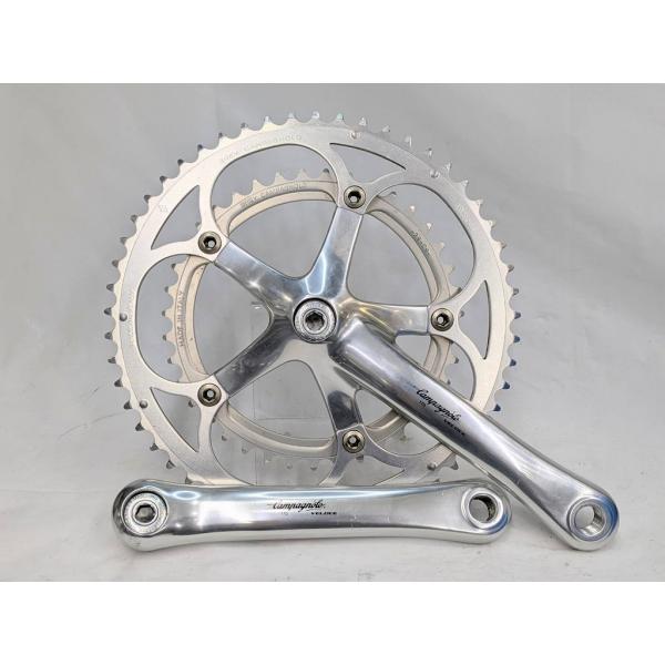 美品！！Campagnolo Veloce クランクセット 50/34 箱付き カンパニョーロ Campagnolo VELOCE クランクセット 53-39T 170mm