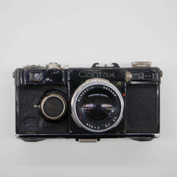 Zeiss Ikon CONTAX I型 + Jupiter 5cm 50mm F2 フィルムカメラ 
