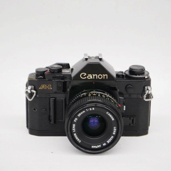 Canon A-1 New FD 50mm F1.4 一眼レフフィルムカメラ : ワットマン