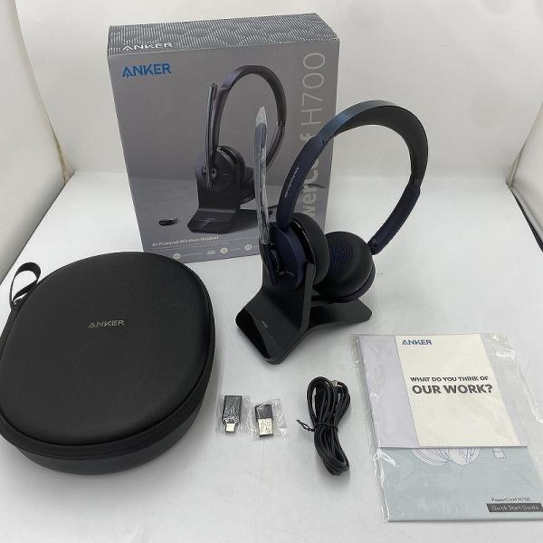 新品 未使用 Anker PowerConf H700 ワイヤレスヘッドセット Amazon.co.jp: Anker PowerConf H700（ワイヤレスヘッドセット