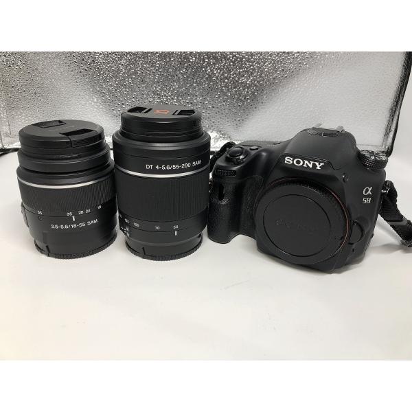 SONY - ソニー デジタル一眼レフカメラ α58 ダブルズームレンズキット Amazon | SONY ミラーレス一眼 α58 ダブルズームレンズキット DT