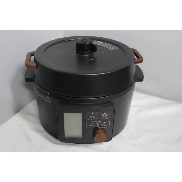 満水容量：3L　調理容量：2L　最大圧力：70kPa1台8役の電気圧力鍋圧力調理、蒸し調理、無水調理、温度調理、低温・発酵、保温、グリル鍋、炊飯付属品：電源ケーブル※主な付属品を記載するようしております。中古品の特性上、全ての付属品の正確な...