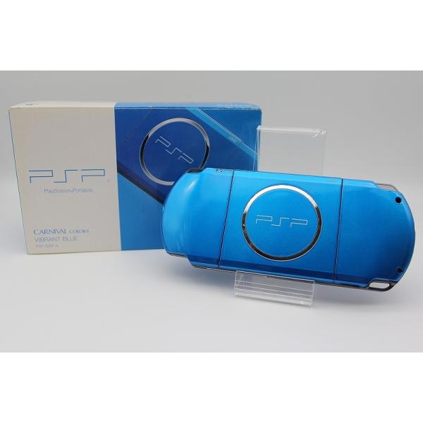 PSP-3000 ブルー 裏蓋無しジンオウガ ストラップ、メモリースティック付き PSP-3000 ブルー 裏蓋無しジンオウガ ストラップ、メモリースティック