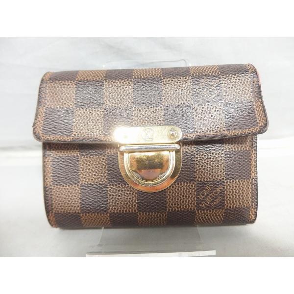 ルイヴィトン LOUIS VUITTON ポルトフォイユ コアラ 二つ折り財布 茶色