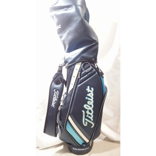 タイトリスト Titleist 5分割キャディーバッグ 黒・青 : ワットマン