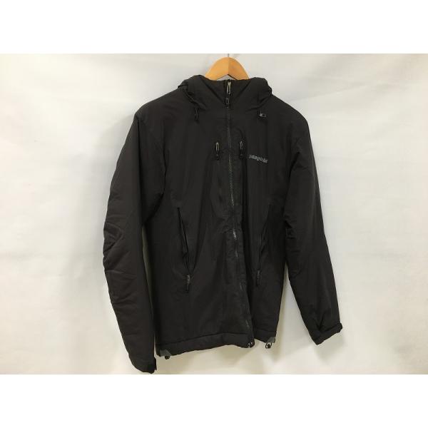 patagonia フード付きナイロンジャケット M 黒 patagonia ナイロンジャケット ブラック黒 パタゴニア M