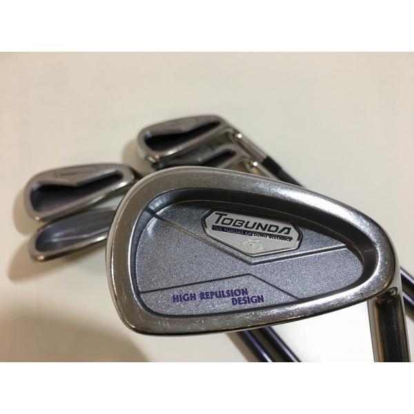 【初心者様推奨‼】 TOBUNDA トブンダ メンズ ゴルフクラブ セット R トブンダ tobunda 【並品】右用アイアンセット5本 HIGH REPULSION