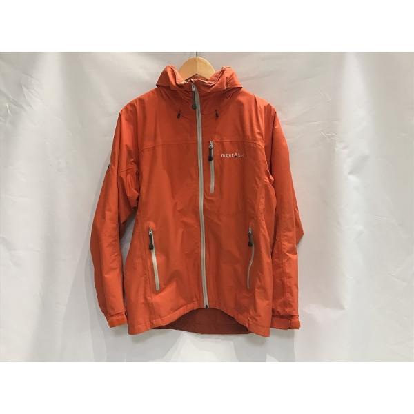 mont-bell 旧型 シャルモパーカー 1102424 ブラック L モンベル mont bell 【並品】シャルモパーカ（収納袋付き） 1102424