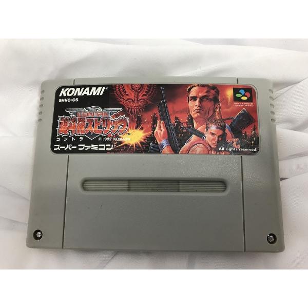 コナミ KONAMI スーパーファミコン用ソフト 魂斗羅スピリッツ SHVC-CS