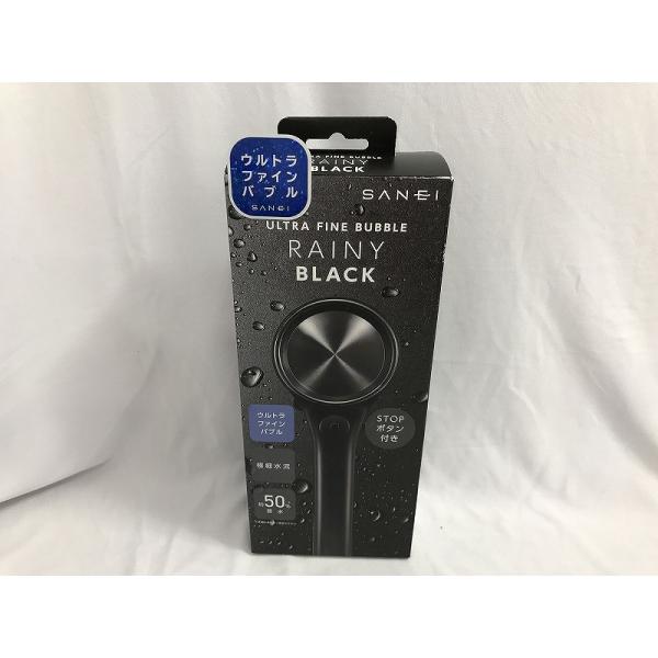 【未使用】 サンエイ SANEI シャワーヘッド ULTRA FINE BUBBLE RAINY BLACK PS3136-80XA-MD