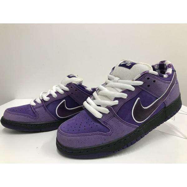 ナイキ エスビー NIKE SB 圧倒的存在感で魅せる！ Conceptsコンセプツ Dunk Low Purple Lobster スニーカー 26ｃｍ BV1310 555