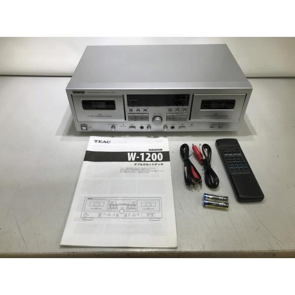ティアック TEAC Wカセットデッキ W-1200 : ワットマン Yahoo