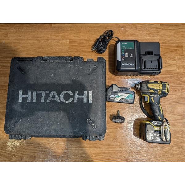 HiKOKI(旧日立工機) 充電式 インパクトドライバー 18V 2.5Ah 14.4V 6.0 