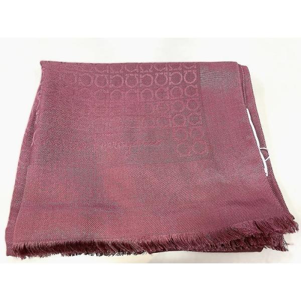 サルバートーレフェラガモ　新品　ストール サルヴァトーレフェラガモ Salvatore Ferragamo ストール シルク