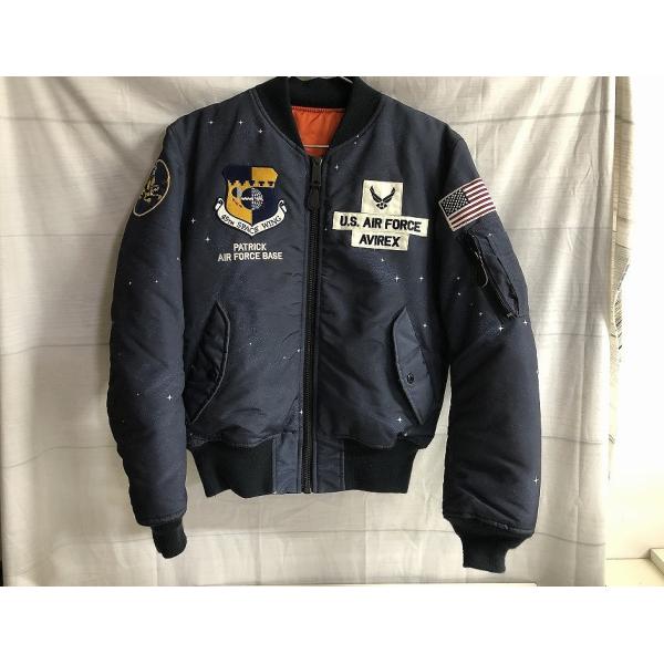 アヴィレックス AVIREX MA-1 フライトジャケット SPACE COMMAND