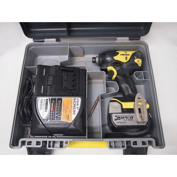 日立工機WH14DSL2 インパクトドライバー 本体のみ イエロー