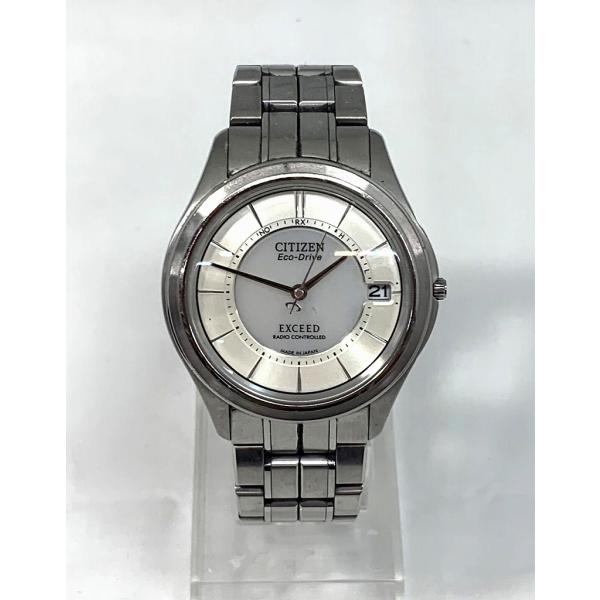 シチズン CITIZEN EXCEED 電波ソーラー H111-T012671 : ワットマン