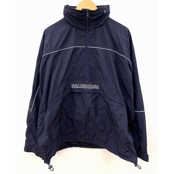 バレンシアガ BALENCIAGA ナイロン アノラックパーカー サイズ 46