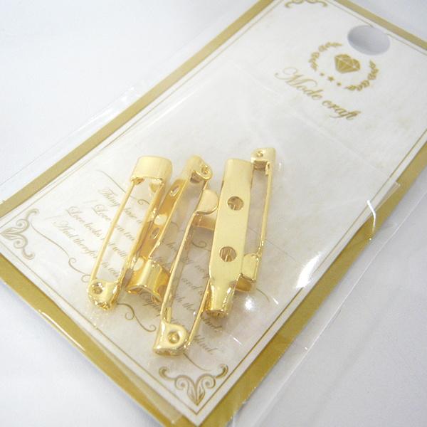 まとめ買い150個セット ブローチピン ピン ゴールド ハンドメイドパーツ 手芸パーツ 0890/007875