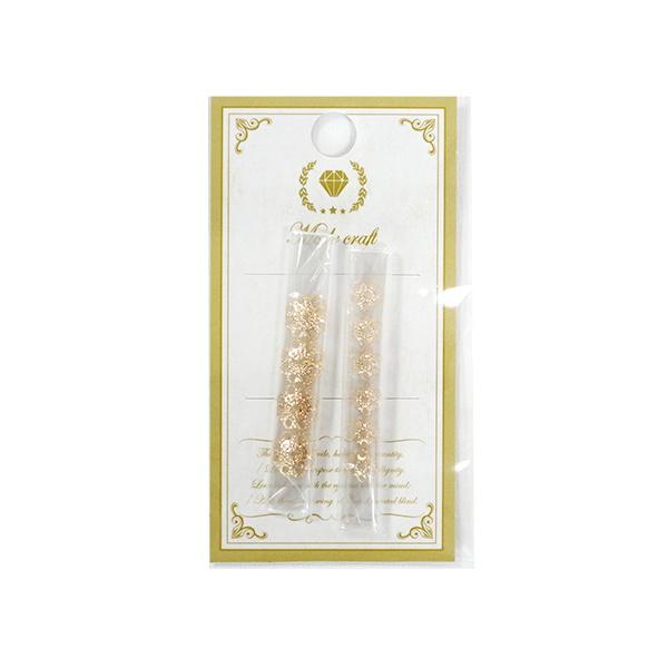 まとめ買い150個セット シェリ 菊座6mm、8mmセット ゴールド 0890/012418