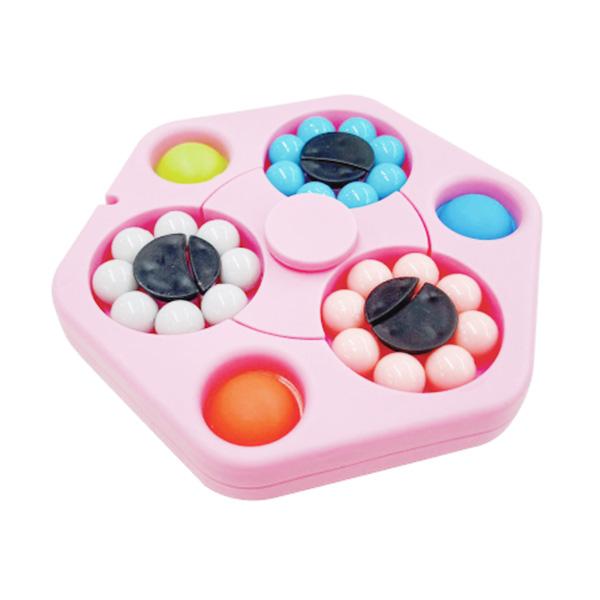 知育玩具 おもちゃ 色遊び ボール PB. ボールパズルトイ ピンク