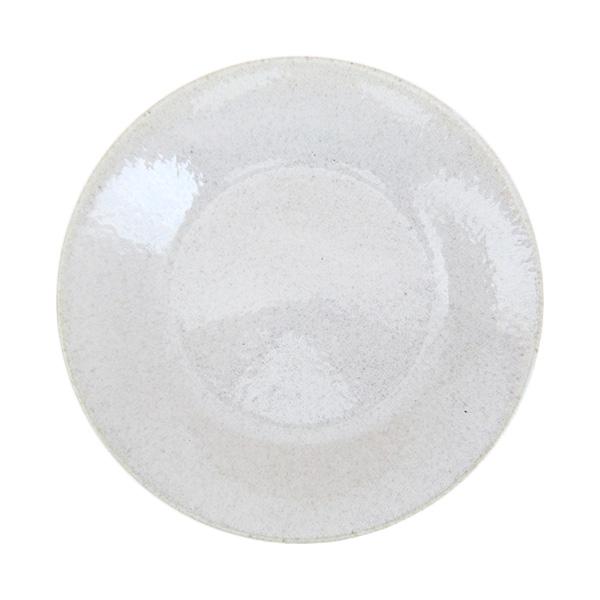 皿 中皿 さら プレート ディッシュ PB.反り型中皿 白 うのふ 卯の斑