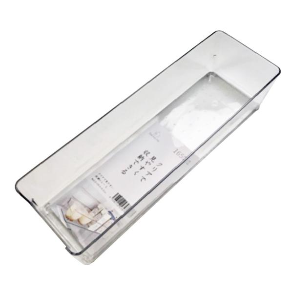 【アイテム説明】こちらの商品は、ワッツの雑貨店、Tokino:ne（ときのね）のラインナップ商品で、クリアな冷蔵庫収納ケースです。高さが低めの食材の整理に便利。ワッツオンラインでは、『「自分時間の楽しみ方」を形に。』がコンセプトの雑貨店、「...