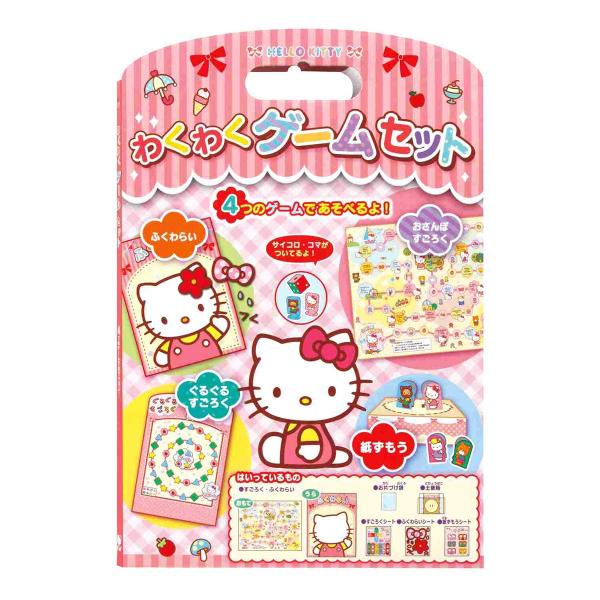 組み立て式のサイコロ、コマがついています。すごろく、紙ずもう、おさんぽすごろく、ふくわらいの4つのゲームで遊べます。ゲーム4種類【材質】紙【JAN】4973107290208【パッケージサイズ】330×235×5mm【関連キーワード】