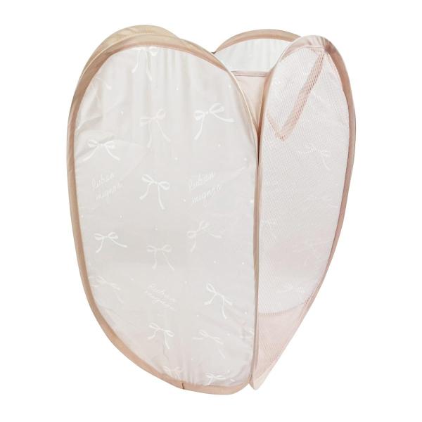 折りたたんでコンパクトに収納できるランドリーバスケット。便利なポケット付き。【サイズ】約W340×H570×D340mm【材質】ポリエステル,スチール【JAN】4573218642080【パッケージサイズ】260×230×40mm【関連キー...