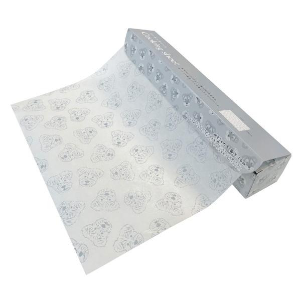 食材がくっつきにくく、後片付けも簡単なオーブンや電子レンジで使えるクッキングシート。【サイズ】約250×10000mm【材質】シリコーン樹脂加工耐油紙【JAN】4573218642493【パッケージサイズ】260×45×45mm【関連キーワード】