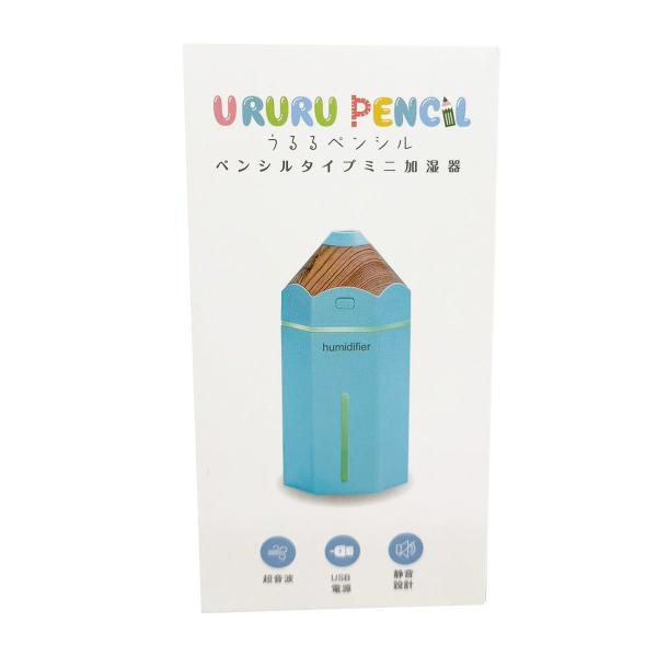 (未使用･未開封品)　ペンシルタイプミニ加湿器「URURU PENCIL(うるるぺんしる)」ブルー bt0tq1u Amazon.co.jp: ヒロコーポレーション ペンシルタイプミニ加湿器