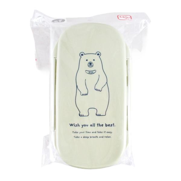 仕切り付き　お箸付き 容量：上段約240mL、下段約350mL【材質】上フタ・中フタ・本体・留め具・仕切り・箸/ポリプロピレン【JAN】4535792425428【パッケージサイズ】260×150×80mm【関連キーワード】