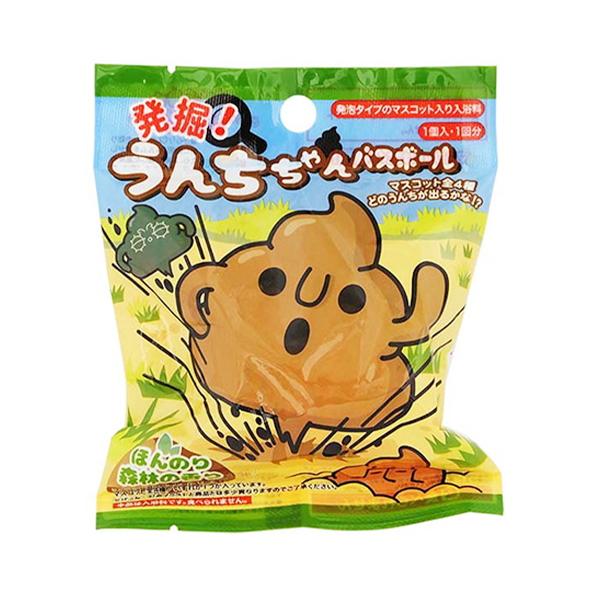 まとめ買い168個セット 入浴剤 入浴料 バスボム マスコット入り入浴剤 発掘!うんちちゃん バスボール 0490/342363