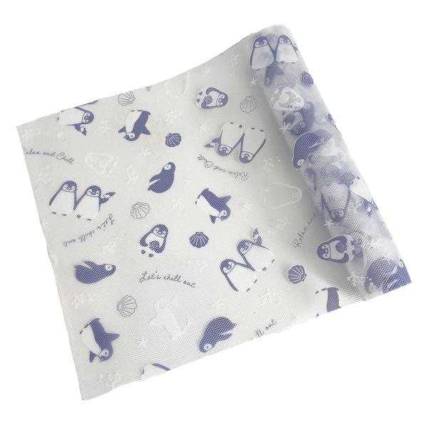 【アイテム説明】通気性の良いエンボス加工の抗菌多機能シート！食器棚や引き出し、シンク下など、自由にカットして使えます。【サイズ】約300×2100mm【材質】EVA樹脂【JAN】4573218636447【パッケージサイズ】50×50×31...