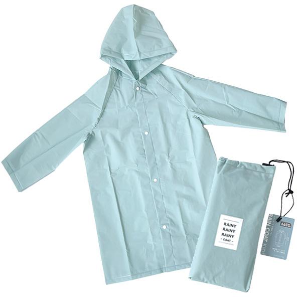 レインコート レインウェア 雨具 雨合羽 コンパクト簡易 収納袋付