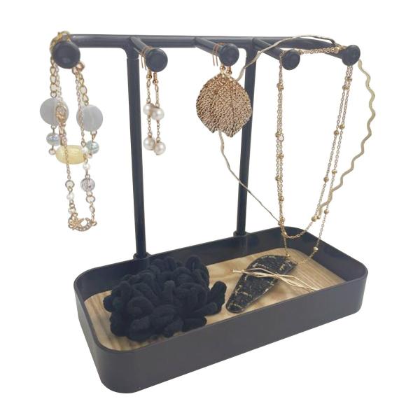 アクセサリー収納スタンド ブラック 365786 : ワッツオンライン - 通販