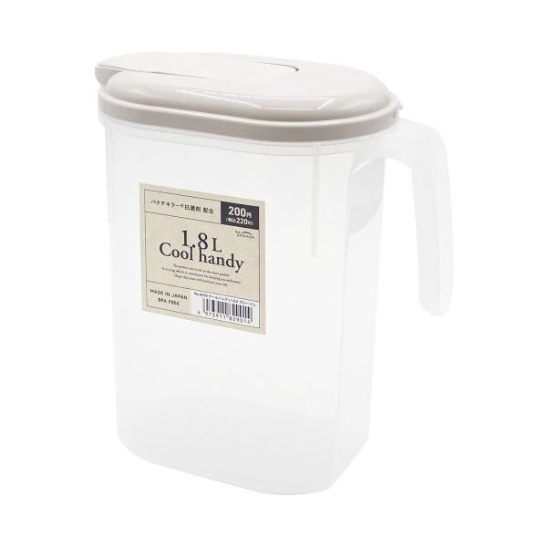 容量：約1.8L耐熱温度：本体・フラップ約120度、フタ：約60度耐冷温度：本体・フラップ約-20度、フタ：約-30度【サイズ】約188×100×198mm【材質】本体・フラップ：PP、フタ：PE【JAN】4973911829014【パッケ...
