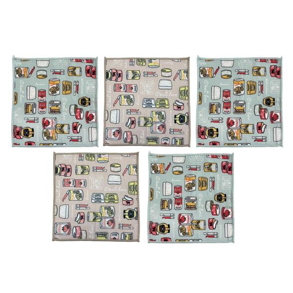 食器やテーブルの拭き取りに便利なマイクロファイバーキッチンクロス【サイズ】約W270×H270mm【材質】ポリエステル【JAN】4573218641830【パッケージサイズ】190×170×28mm【関連キーワード】