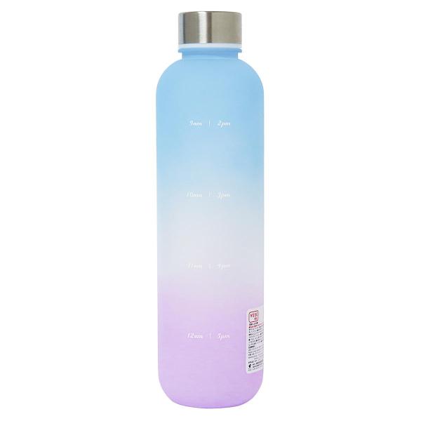 ・タイムマーカー付きのドリンクボトル。・計量用ではありませんのでメモリは目安として使用してください。・常温、冷温専用。・耐熱温度以上のものは入れないでください。・電子レンジ・オーブン・冷凍庫・食器洗い乾燥機使用不可。・密閉容器ではありません...