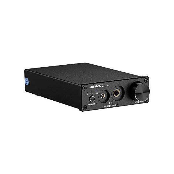 AIYIMA DAC-A5 PROヘッドフォンアンプ 24BIT 192KHz HIFI USB DACデコーダーオーディオインターフェースデジタル光