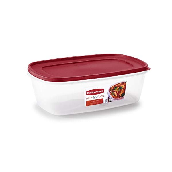ラバーメイド(Rubbermaid)イージーファインドリッド 9.4L 保存容器 BPAフリー 2049363