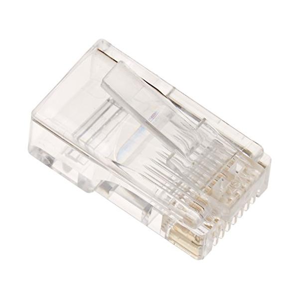 エレコム RJ45コネクタ 単線仕様 10個入り LD-RJ45T10A