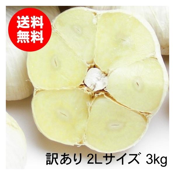 【期間限定】青森県産にんにく 2L 3kg 福地ホワイト六片 加工 在庫限り 青森県産にんにく 2L 3kg 福地ホワイト六片 加工 種 激安