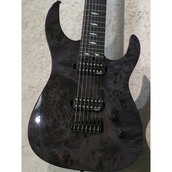 Legator 【良杢! 7弦】NINJA N7SS -Black Burl- #IM25060279