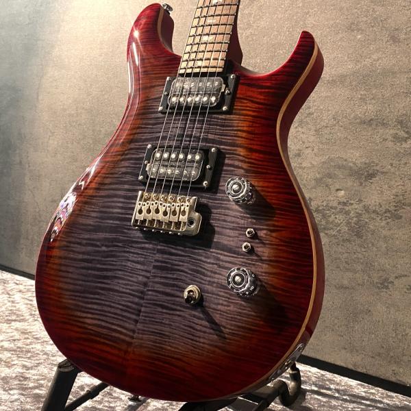 Paul Reed Smith(PRS) 【獄炎杢個体】SE Custom24-08 -Charcoal Cherry